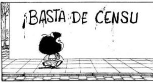 Censura en internet, libertad entre corchetes